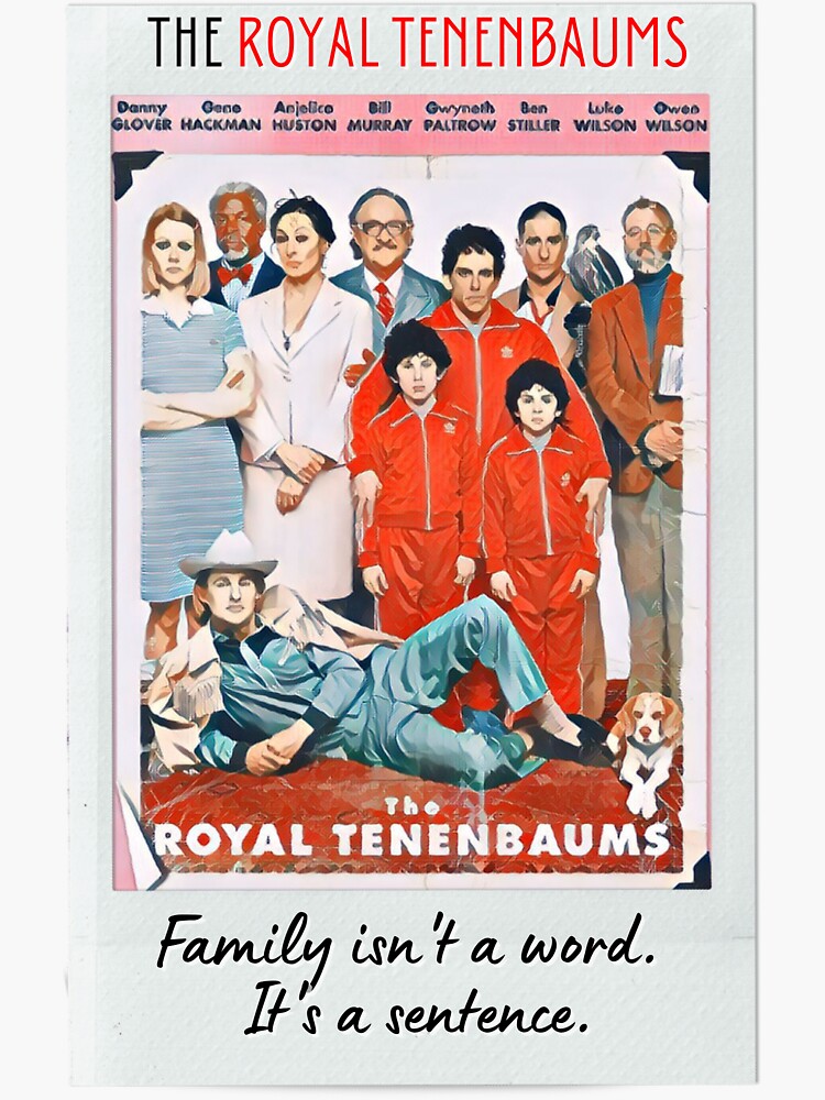 "Royal Tenenbaums Sticker Quote The Royal Tenenbaums Mug / Pin
