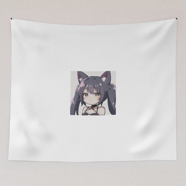 Item preview, A Beautiful Cute Chibi Bat Girl Sticker Very Kawaii designed and sold by HikariAtelier.