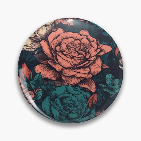 Item preview, British Floral Pattern designed and sold by Mrdrey.