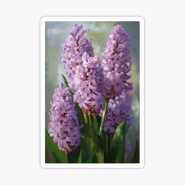 Aperçu de l'œuvre Lavender Hyacinth  créée et vendue par Vanover Designs.