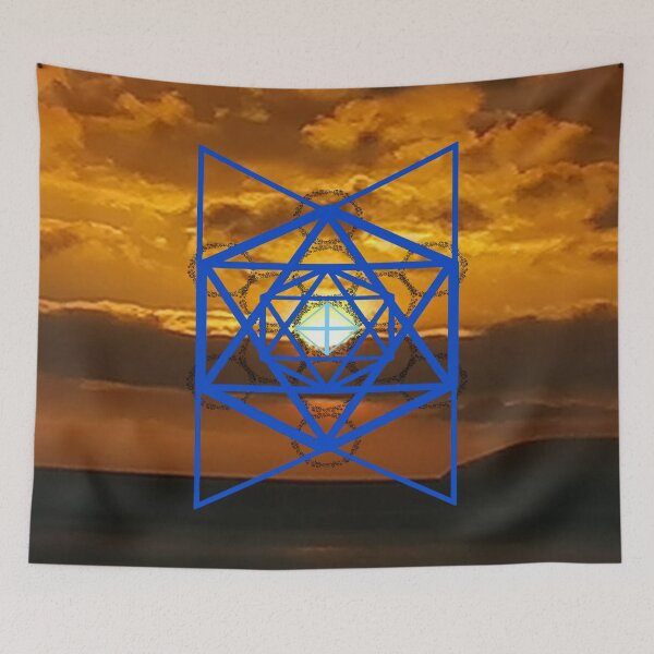 Item preview, St Leonard's Geometric Sunsetting  designed and sold by MoodysT's.