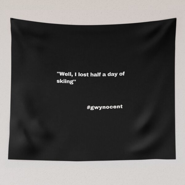 Item preview, Well, I lost half a day of skiing, gwynocent, Original  Willow Days designed and sold by avit1.
