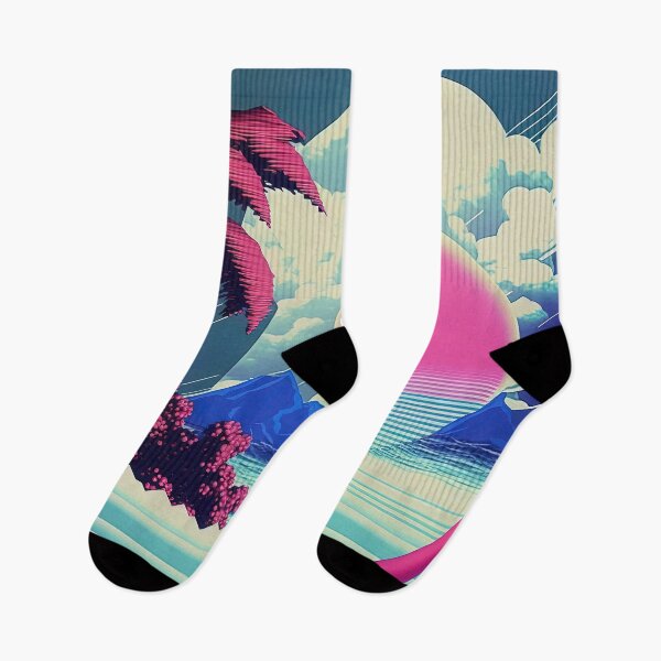 Item preview, Nostalgia Wave: A Vaporwave Odyssey Through Time and Memory designed and sold by Mullet Monkey.