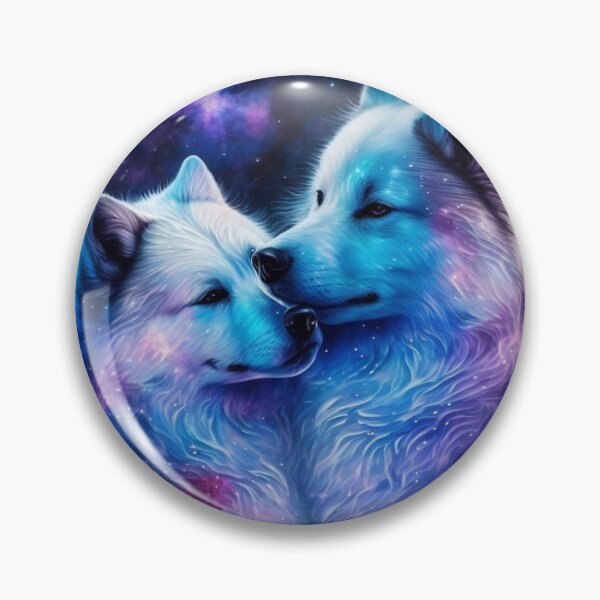 Item preview, Samoyed Pair designed and sold by Nocturne  Paws.