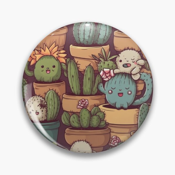 Aperçu de l'œuvre Motif de cactus mignon créée et vendue par Mrdrey.