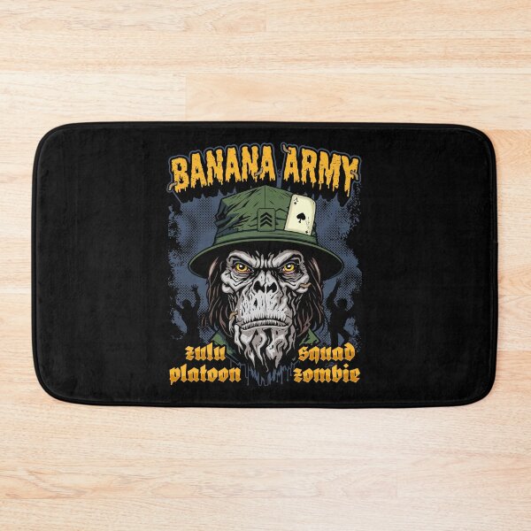 Item preview, Banana Army, Zombie Soldier designed and sold by GarmentMonkeyCo.