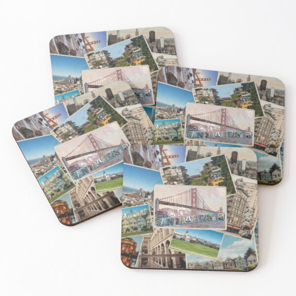 Item preview, Greetings from San Francisco in California Vintage style retro souvenir designed and sold by DeveloperProp0.