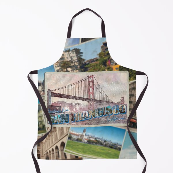 Item preview, Greetings from San Francisco in California Vintage style retro souvenir designed and sold by DeveloperProp0.