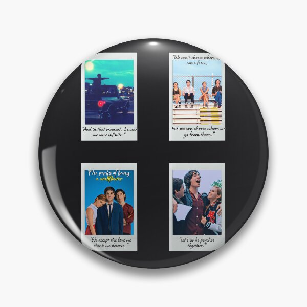 Item preview, Perks Of Being A Wallflower Sticker Pack | Perks Of Being A Wallflower Stickers / Pin designed and sold by Fanart1991.