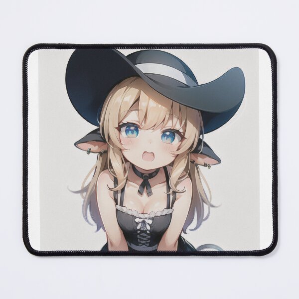 Item preview, A Beautiful Cute Chibi Cow Girl Sticker Very Kawaii designed and sold by HikariAtelier.