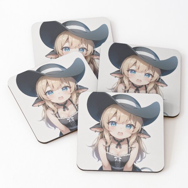 Item preview, A Beautiful Cute Chibi Cow Girl Sticker Very Kawaii designed and sold by HikariAtelier.