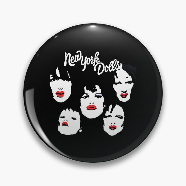 Item preview, New York Dolls Classic Retro Faces Logo designed and sold by kyirabacukus.