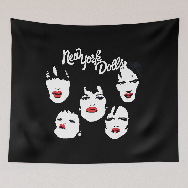 Item preview, New York Dolls Classic Retro Faces Logo designed and sold by kyirabacukus.