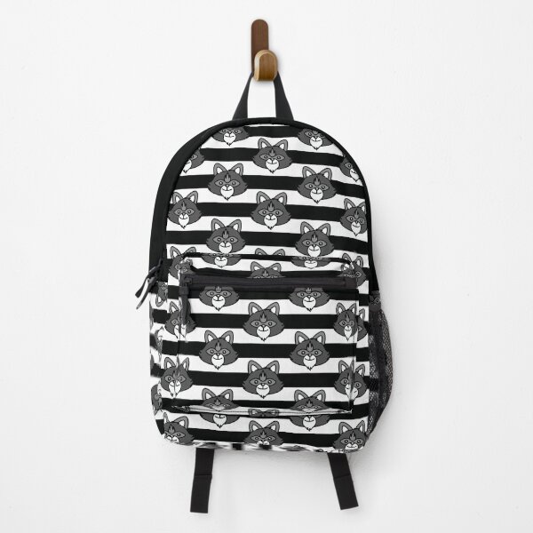 Item preview, Raccoon Face Lines Black and White by Tobe Fonseca designed and sold by Tobe Fonseca®.