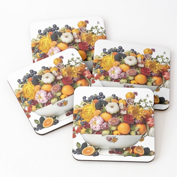 Item preview, Giant Tea cup of fruits and flowers, isolated PNG 30 designed and sold by jetaiart.