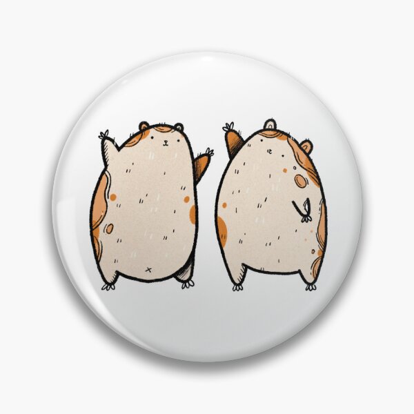 Item preview, Cute Twin Hamsters designed and sold by Martyna Kamieńska.