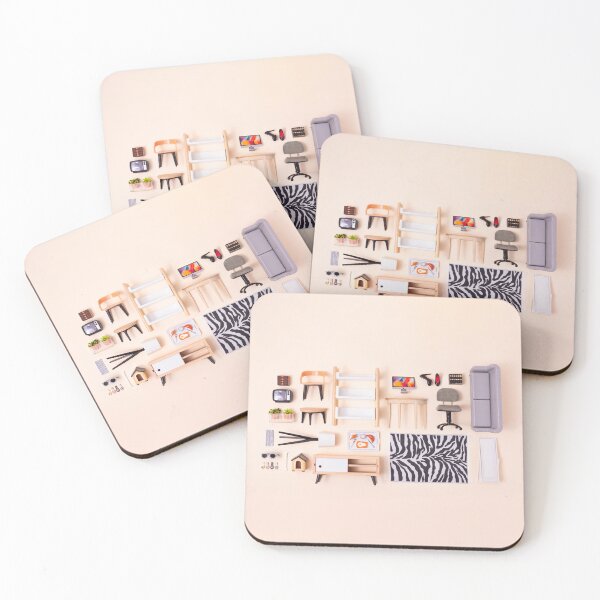 Item preview, Dollhouse inventory / beige designed and sold by pepinodemarst.