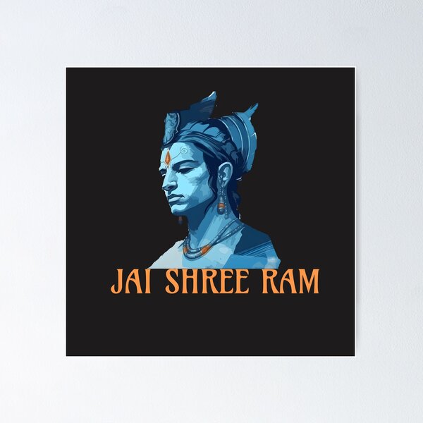 Item preview, Jai Shree Ram designed and sold by MidgardWonders.