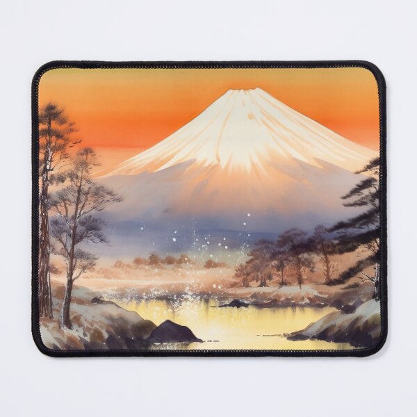 Item preview, A Winter Morning at Mt. Fuji designed and sold by DecadentDesign.