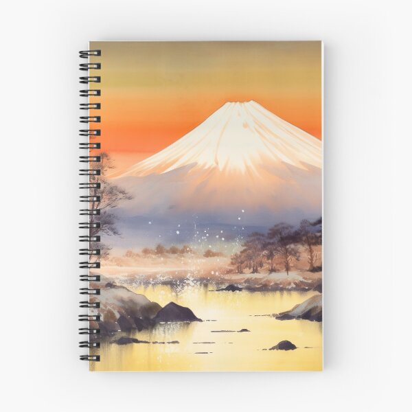 Item preview, Una mañana de invierno en el monte Fuji designed and sold by DecadentDesign.