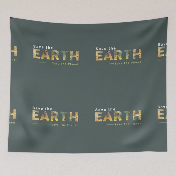 Item preview, Save the earth save the planet Design for people who love the earth and love the environment. designed and sold by Billion-design.