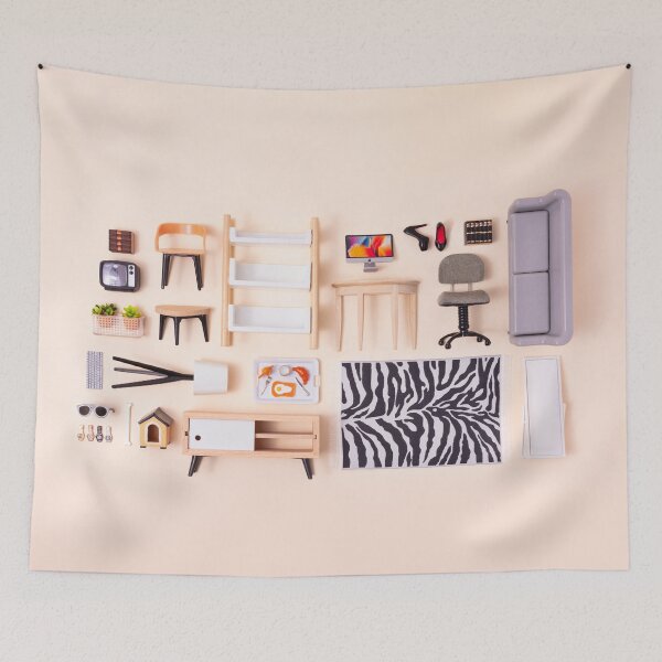 Item preview, Dollhouse inventory / beige designed and sold by pepinodemarst.