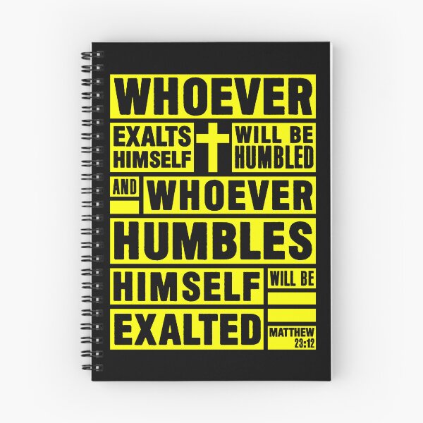 Item preview, Matthew 23:12 Whoever Humbles Himself Will Be Exalted designed and sold by plushism.