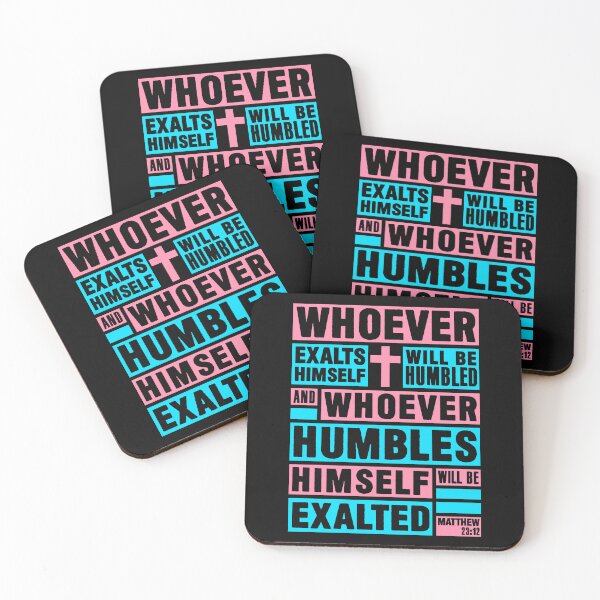 Item preview, Matthew 23:12 Whoever Humbles Himself Will Be Exalted designed and sold by plushism.