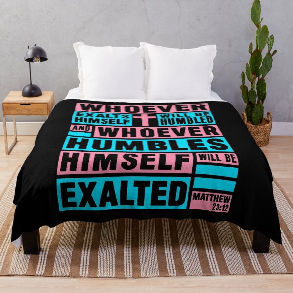 Item preview, Matthew 23:12 Whoever Humbles Himself Will Be Exalted designed and sold by plushism.