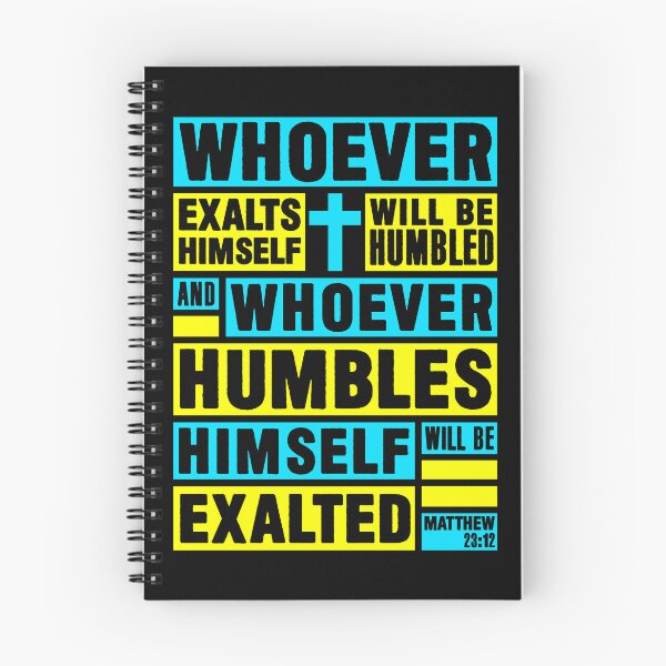 Item preview, Matthew 23:12 Whoever Humbles Himself Will Be Exalted designed and sold by plushism.