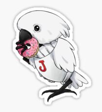 JERSEY THE DONUT THIEF Sticker