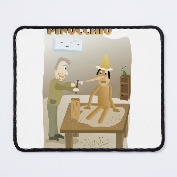 Item preview, Pinocchio and Geppetto designed and sold by Logan81.
