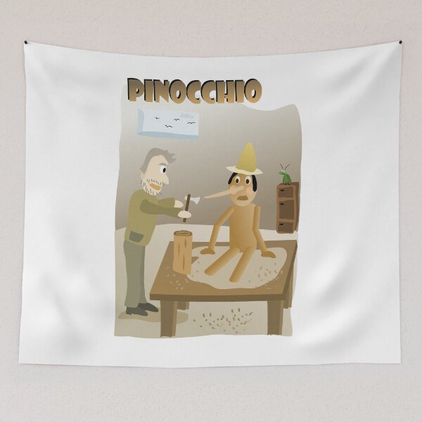 Item preview, Pinocchio and Geppetto designed and sold by Logan81.
