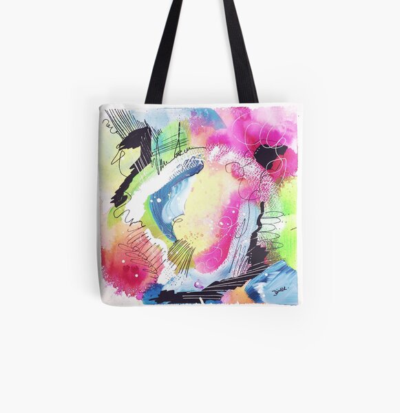 Color Twisted #10 Allover-Print Tote Bag