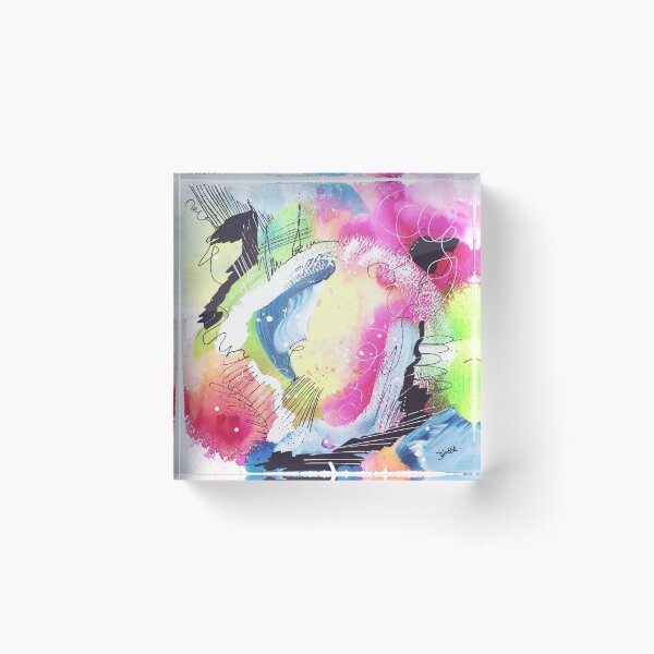 Color Twisted #10 Acrylblock