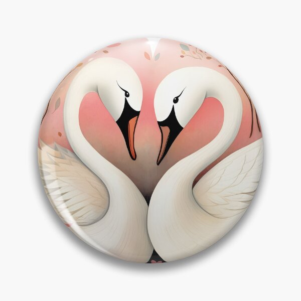 Item preview, Swan Love in the Heart of the Forest  designed and sold by Anicue.