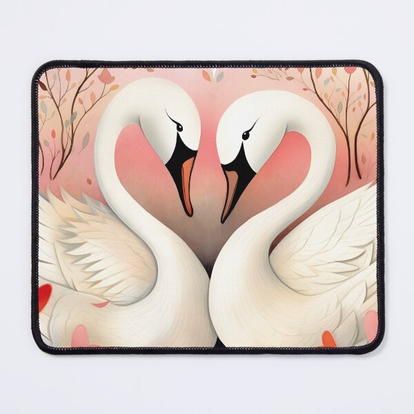 Item preview, Swan Love in the Heart of the Forest designed and sold by Anicue.