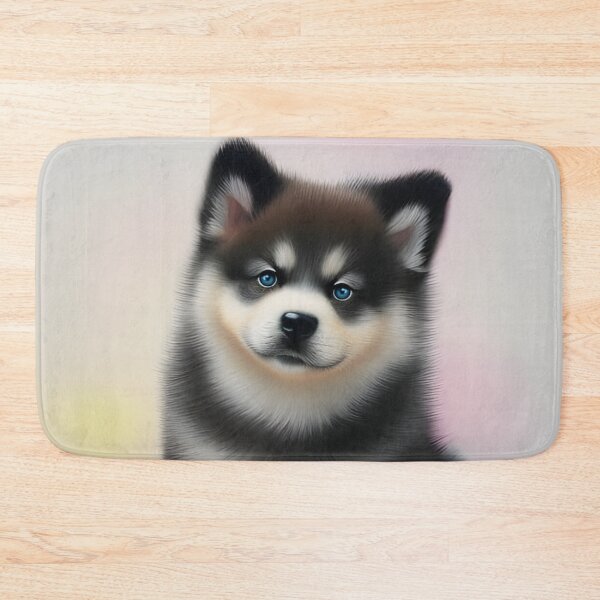 Item preview, Cute Akita puppy, charcoal drawing, Ai Generated Art  designed and sold by ACC .