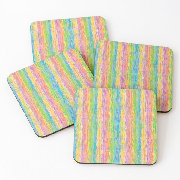Item preview, Fun Colorful Whimsical Funky Stripes Art Pattern designed and sold by LC Graphic Design Studio.