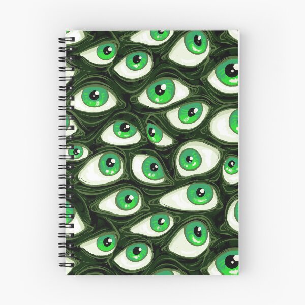 Item preview,  Wall of Eyes in Green designed and sold by Paisley Yazel.