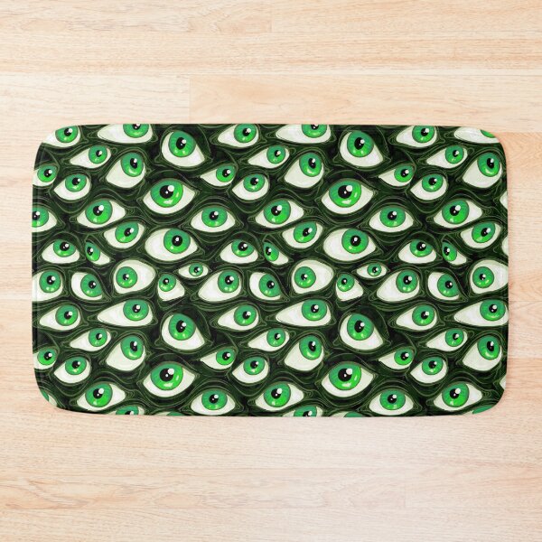 Item preview,  Wall of Eyes in Green designed and sold by Paisley Yazel.