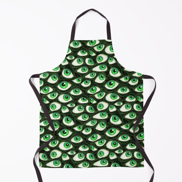 Item preview,  Wall of Eyes in Green designed and sold by Paisley Yazel.