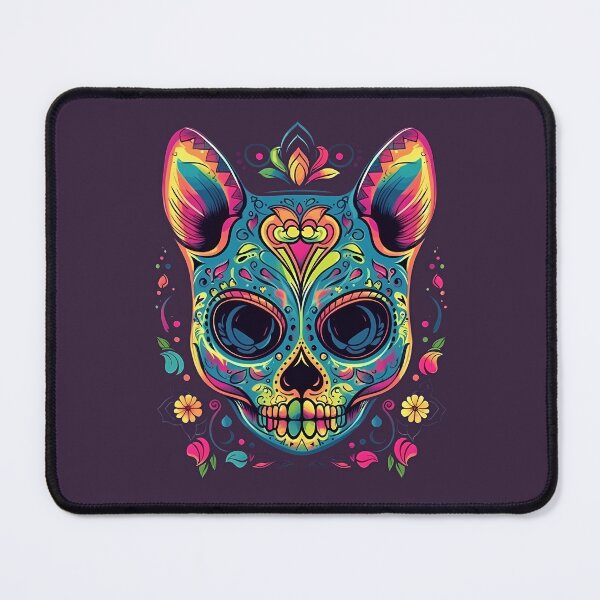 Item preview, Cinco de Mayo sticker pack floral cat skull designed and sold by Branjos.