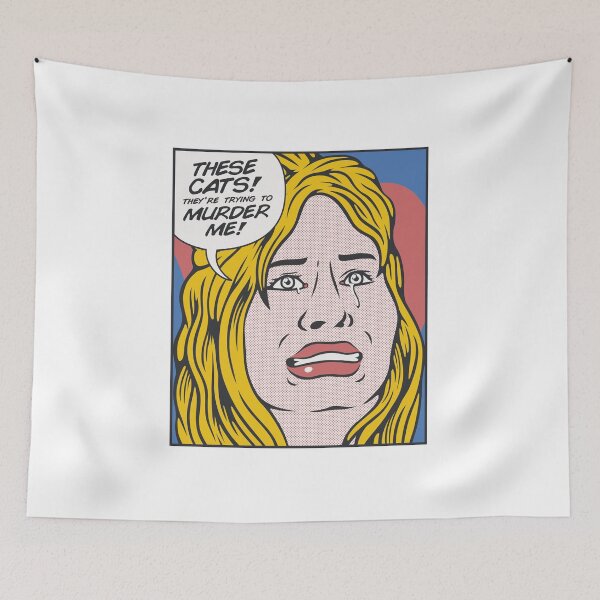 Item preview, These Cats, They Are Trying To Murder Me by Tobe Fonseca designed and sold by Tobe Fonseca®.
