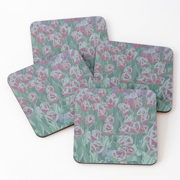 Item preview, Tulip garden designed and sold by Macadoodleydoo.