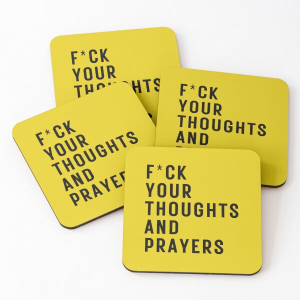 Item preview, Thoughts & Prayers DO NOTHING  | END GUN Violence | Home Decor Merch Fandom Small Support | HECKINFAROUT  designed and sold by Two Otters Co.
