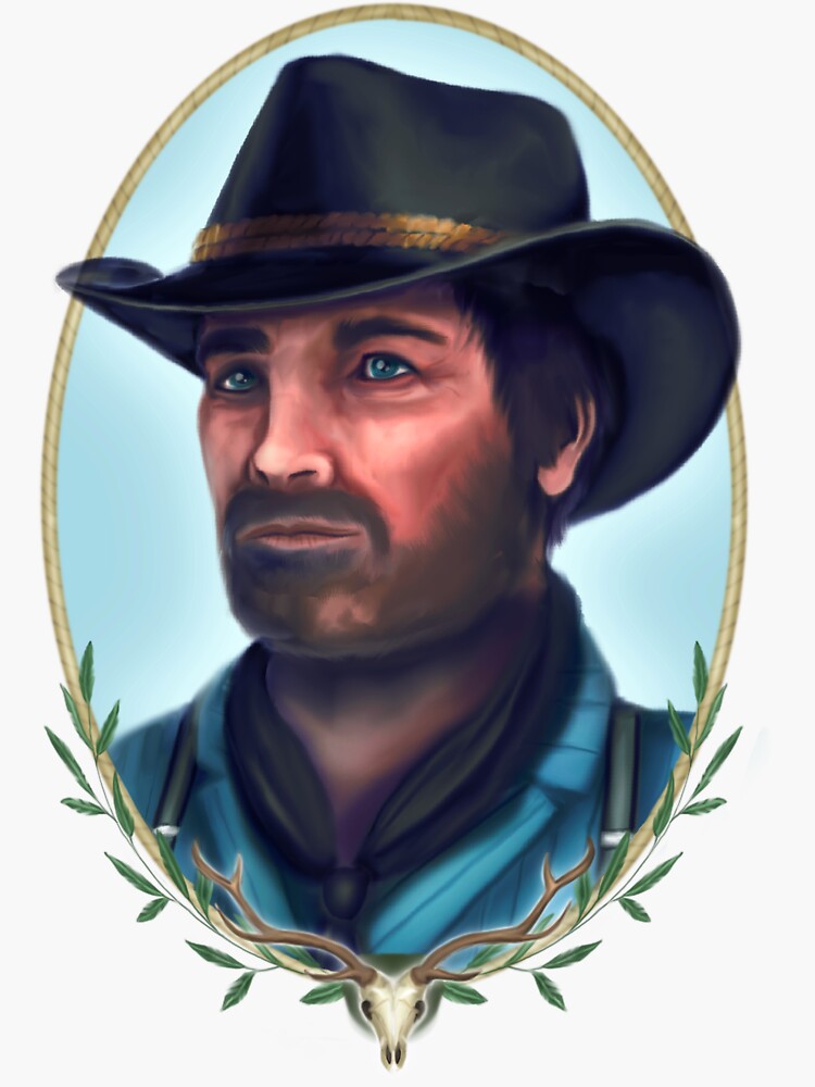 Arthur Morgan Sticker for Sale by perfectdesigns4