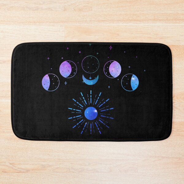 Item preview, Galaxy pattern moon phases and plant location  designed and sold by Souushop.