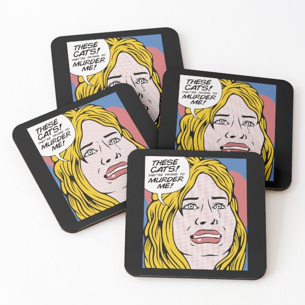 Item preview, These Cats, They Are Trying To Murder Me Dark by Tobe Fonseca designed and sold by Tobe Fonseca®.