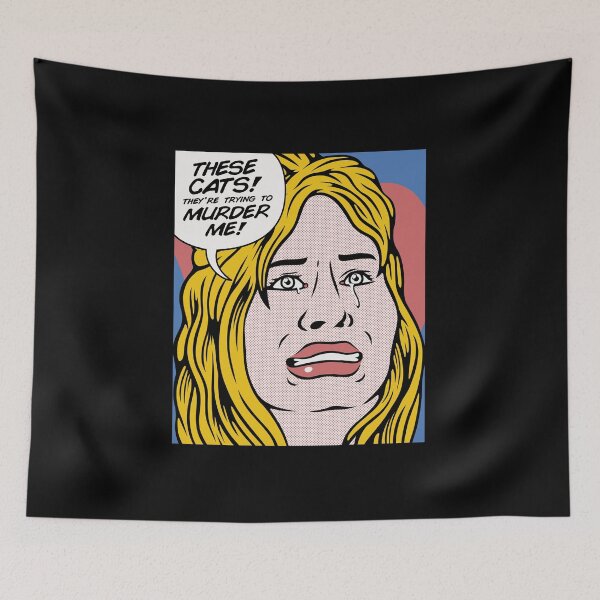 Item preview, These Cats, They Are Trying To Murder Me Dark by Tobe Fonseca designed and sold by Tobe Fonseca®.